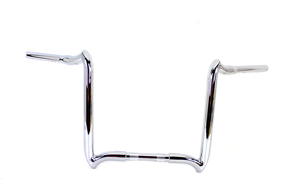 25-0138 - 14 inch Road Glide Handlebar without Indents Chrome by MCM