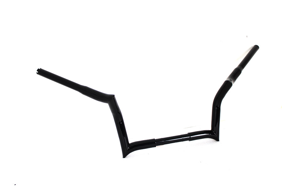 25-0150 - 10  Z-Bar Handlebar without Indents Black by MCM