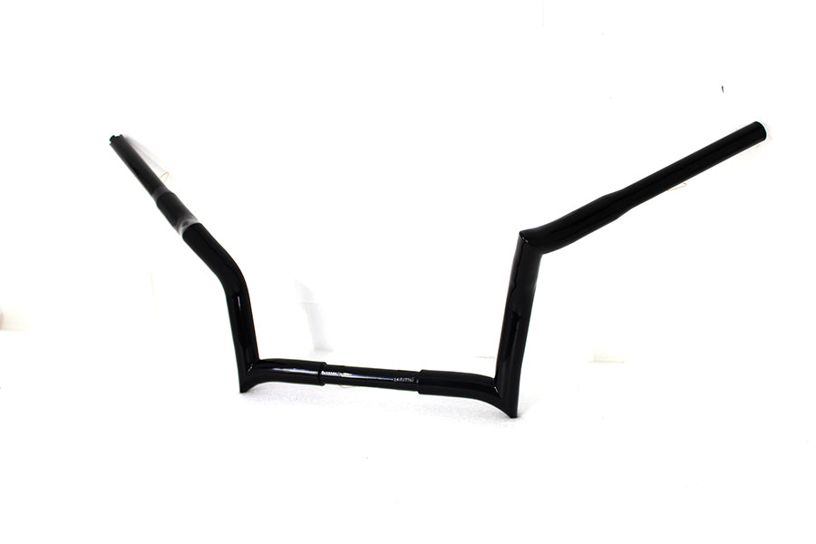 25-0150 - 10  Z-Bar Handlebar without Indents Black by MCM