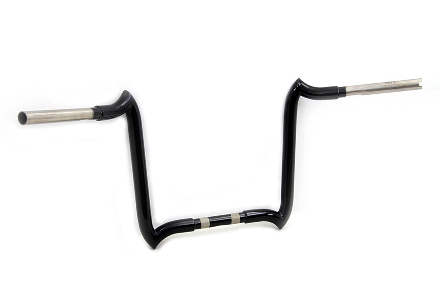 25-0152 - 14  Z-Bar Handlebar without Indents Black by MCM
