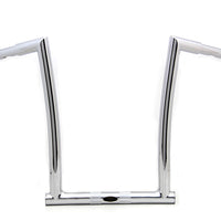 25-0180 - 14  Chrome ChiZeled Z-Bar Handlebar with Indents by MCM