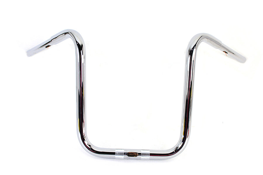 25-0188 - 16 inch Fat Ape Handlebar with Indents Chrome by MCM