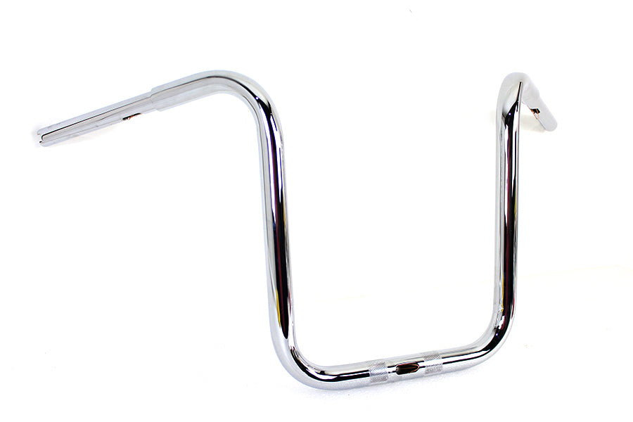 25-0188 - 16  Fat Ape Handlebar with Indents Chrome by MCM