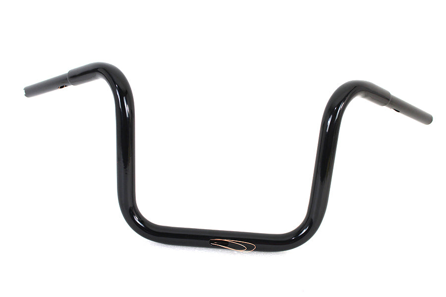 25-0192 - 14  Fat Ape Handlebar with Indents Black by MCM