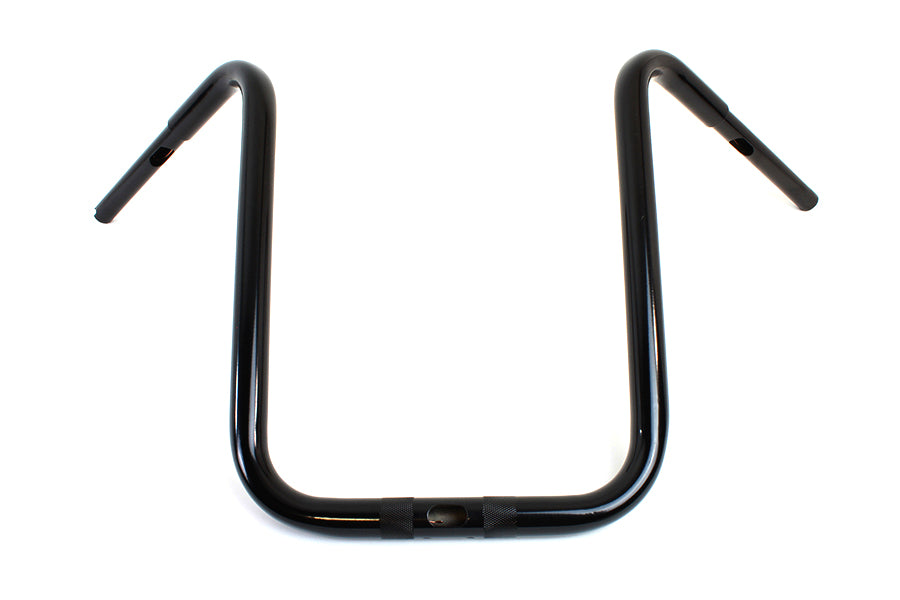 25-0194 - 16  Fat Ape Handlebar with Indents Black by MCM