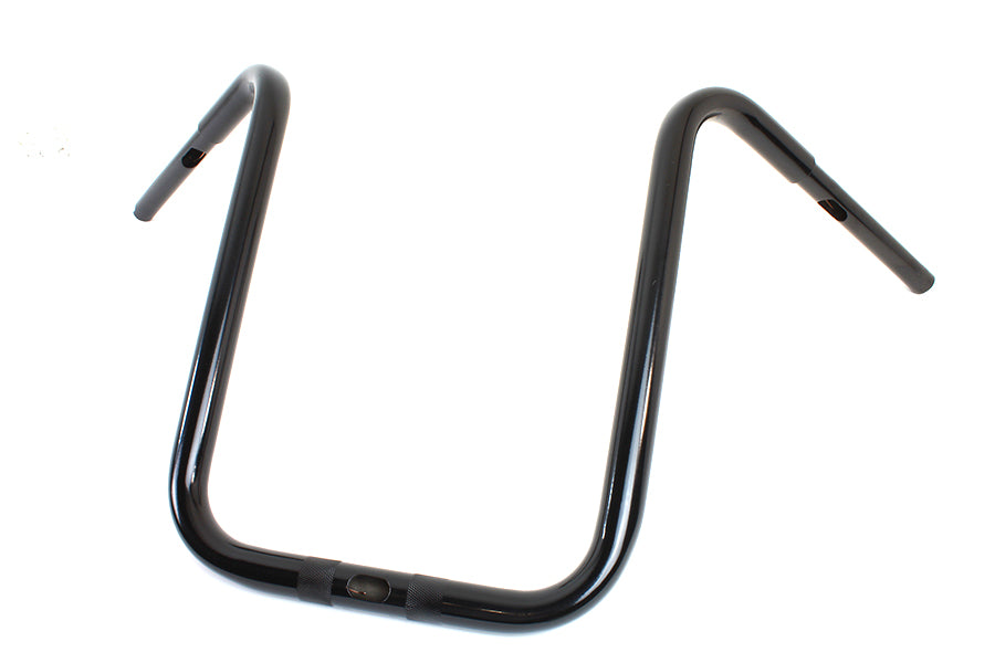 25-0194 - 16  Fat Ape Handlebar with Indents Black by MCM