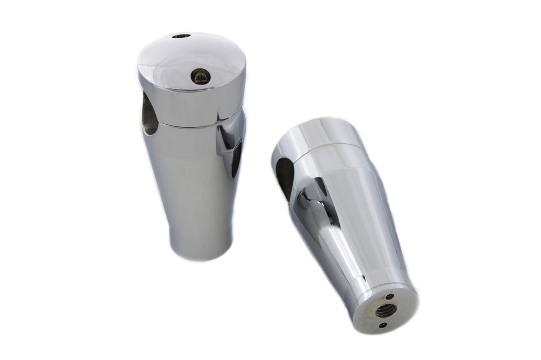 25-0233 - Chrome Wide Glide 4  Riser Set by MCM