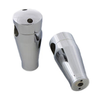 25-0233 - Chrome Wide Glide 4  Riser Set by MCM