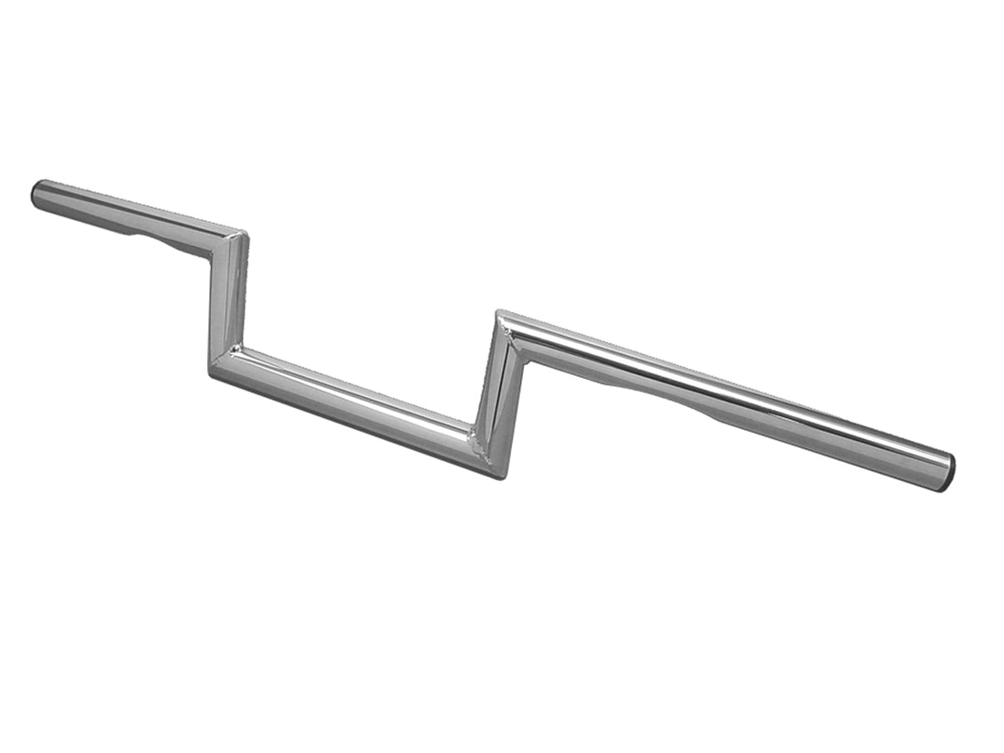 25-0418 - 4 inch Z Handlebar with Indents Chrome by MCM