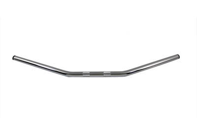 25-0424 - Chrome Drag Handlebar with Indents by MCM