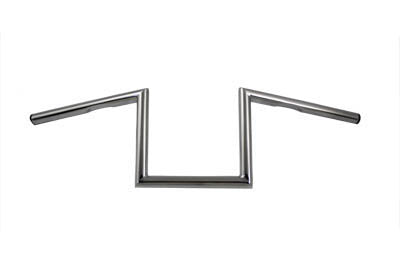 25-0427 - 8 inch Z Handlebar with Indents Chrome by MCM