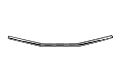 25-0539 - Chrome Drag Handlebar without Indents by MCM
