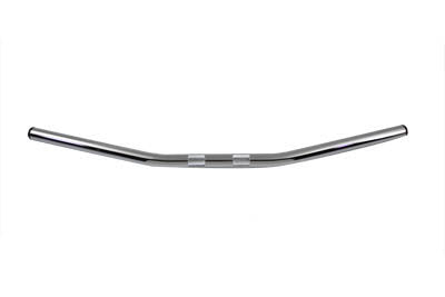 25-0544 - Chrome Drag Handlebar with Indents by MCM