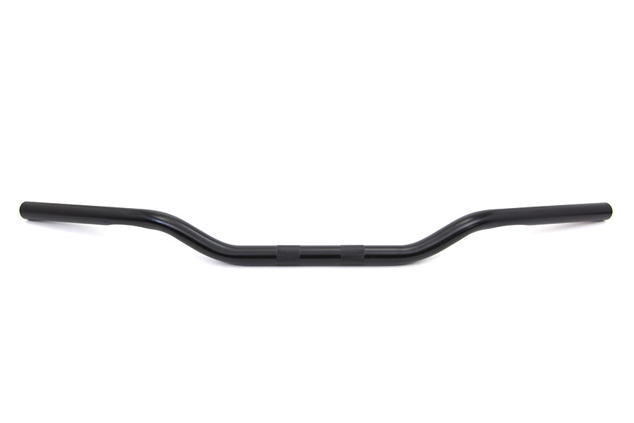25-0564 - Black 2  Drag Handlebar with Indents by MCM
