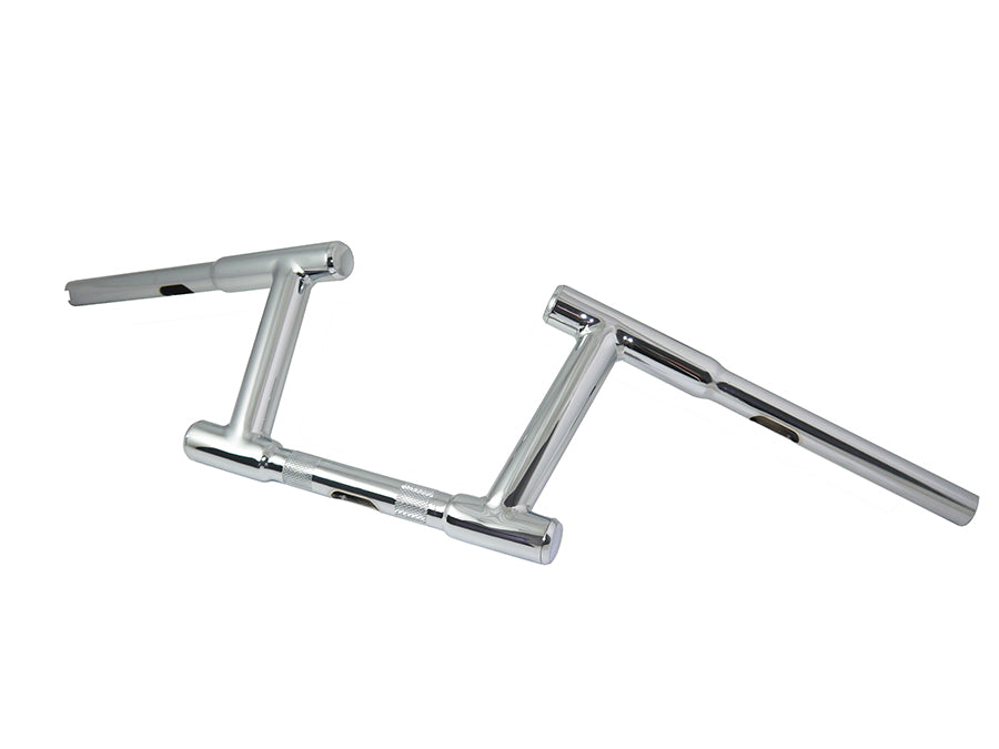 25-0565 - 6  Z-Bar Racing Handlebar with Indents Chrome by MCM
