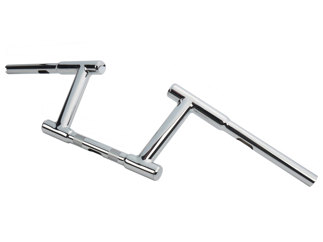 25-0565 - 6  Z-Bar Racing Handlebar with Indents Chrome by MCM