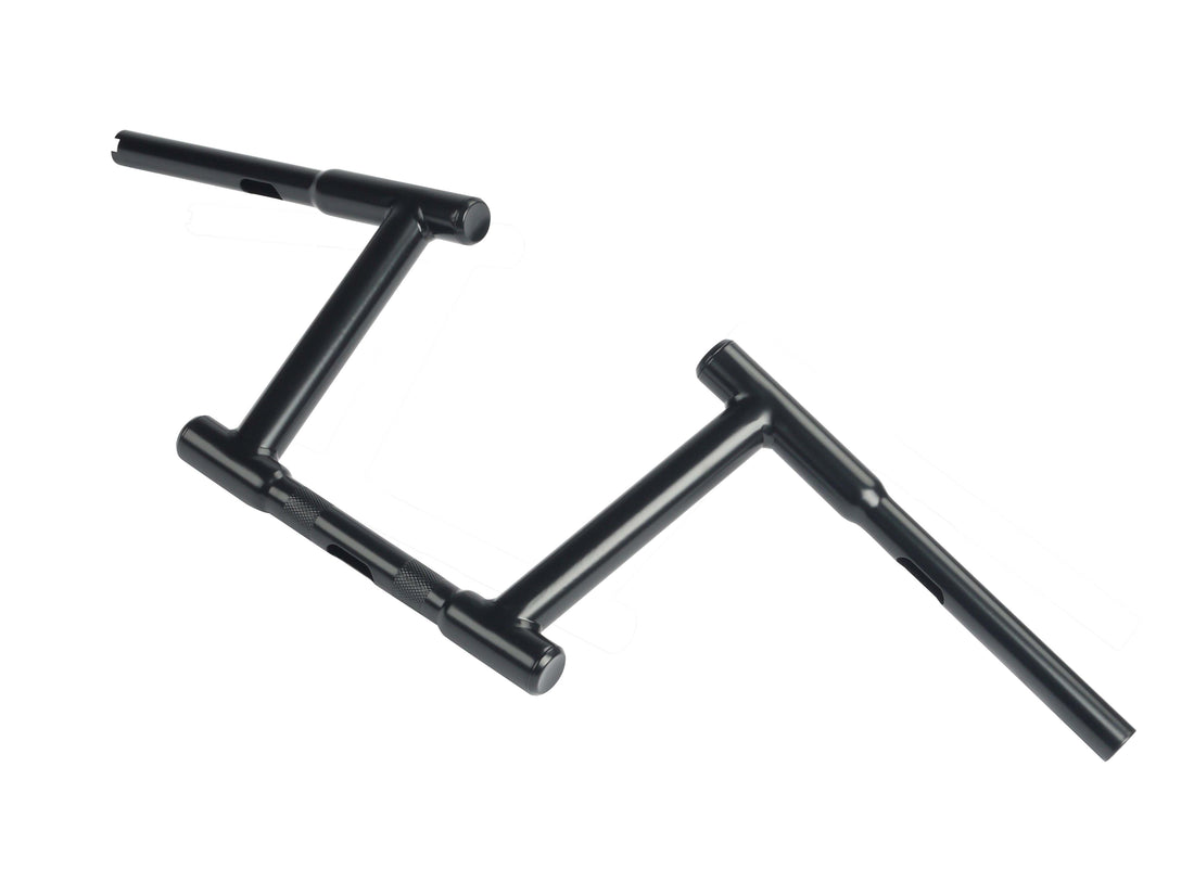25-0568 - 8  Z-Bar Racing Handlebar with Indents Black by MCM