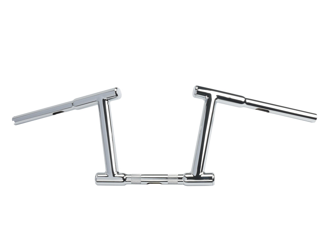 25-0569 - 10 inch Z-Bar Racing Handlebar with Indents Chrome by MCM