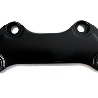 25-0593 - Black Smooth Handlebar Clamp Cover with Skirt by MCM