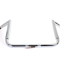 25-0636 - 12  Chrome ChiZeled Z-Bar Handlebar without Indents by MCM