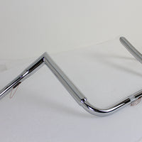 25-0636 - 12  Chrome ChiZeled Z-Bar Handlebar without Indents by MCM