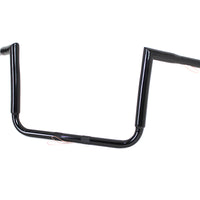 25-0637 - 12  Black ChiZeled Z-Bar Handlebar without Indents by MCM