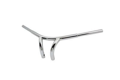 25-0718 - 7  Curve Riser Bar Handlebar with Indents by MCM