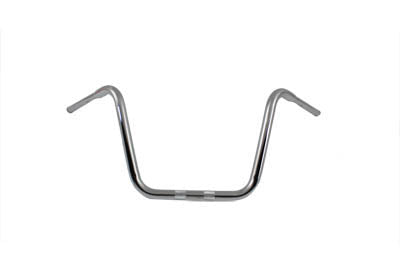 25-0731 - 14-1/2 inch Rhino Ape Hanger Handlebar with Indents Chrome by MCM