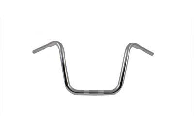25-0732 - 15-1/2  Rhino Ape Hanger Handlebar with Indents Chrome by MCM