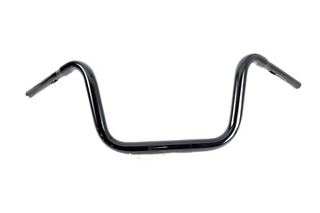 10 inch Ape Hanger Handlebar with Indents Black