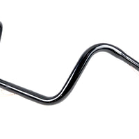 10 inch Ape Hanger Handlebar with Indents Black