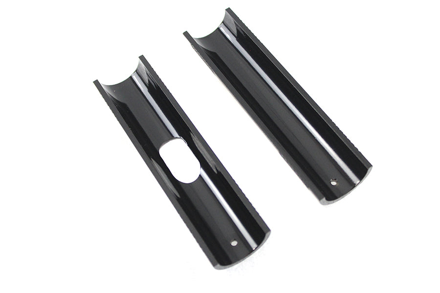 25-0954 - 1-1/4  Handlebar Riser Adapter Sleeve Spacer Set Black by MCM