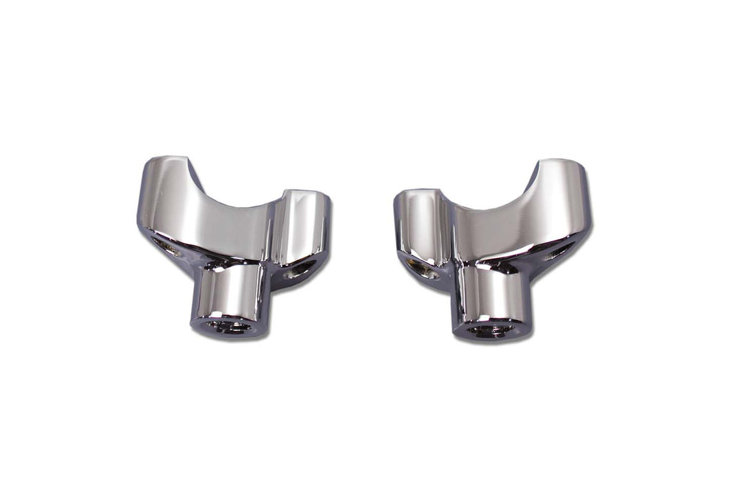 25-0985 - 1-3/4  Riser Set Chrome by MCM