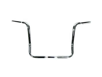 25-1129 - 14  Dresser Ape Hanger Handlebar with Indents Chrome by MCM