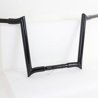 25-1207 - 14  Black Z-Bar Handlebar with Indents by MCM