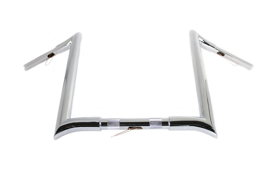 25-1208 - 16 inch Chrome Z-Bar Handlebar with Indents by MCM