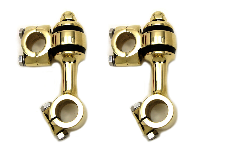 25-1271 - Polished Brass Flanders Riser Set by MCM