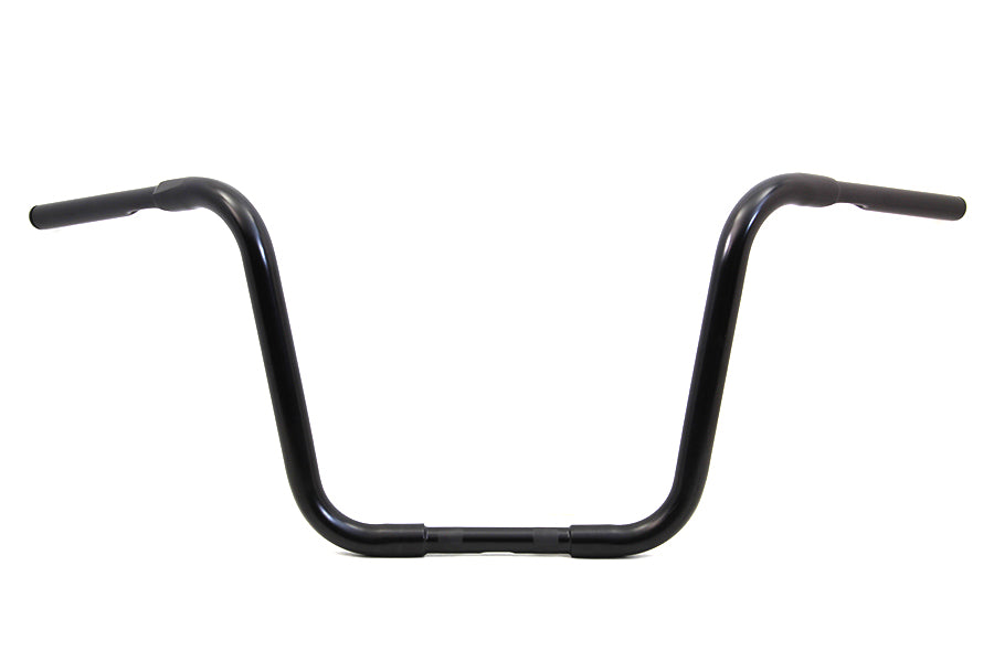 25-1295 - 14  Buffalo Ape Hanger Handlebar with Indents Black by MCM