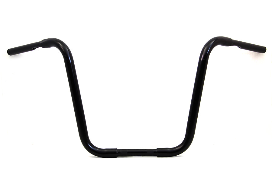 25-1296 - 16  Buffalo Ape Hanger Handlebar with Indents Black by MCM