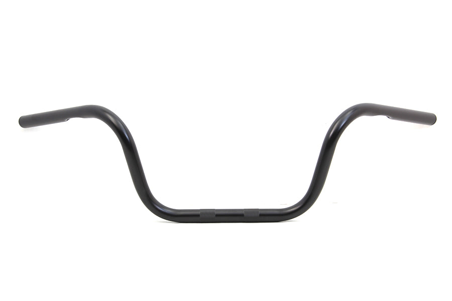 25-1302 - 8  Ape Hanger Handlebar with Indents Black by MCM