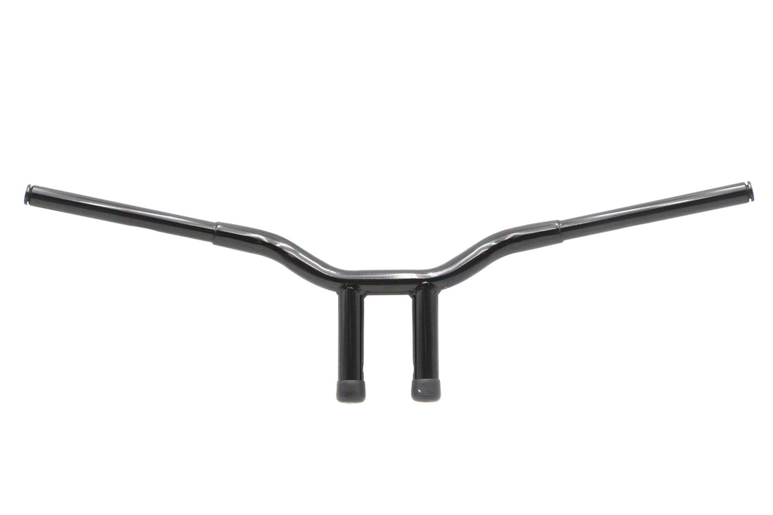 25-1747 - 10 inch Combat Style Riser Handlebar Black by V-Twin