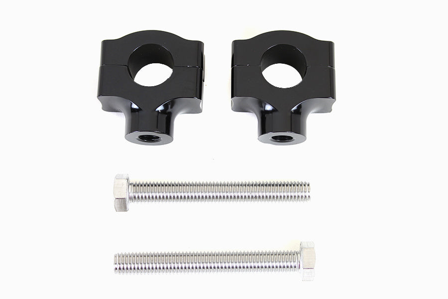 25-1752 - 1  Handlebar Riser Set Black by MCM