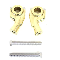 25-1758 - 1  Smooth Pullback Riser Set Brass Sand by MCM