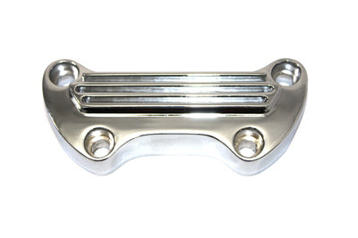 25-2109 - Finned Riser Top Clamp Chrome by MCM