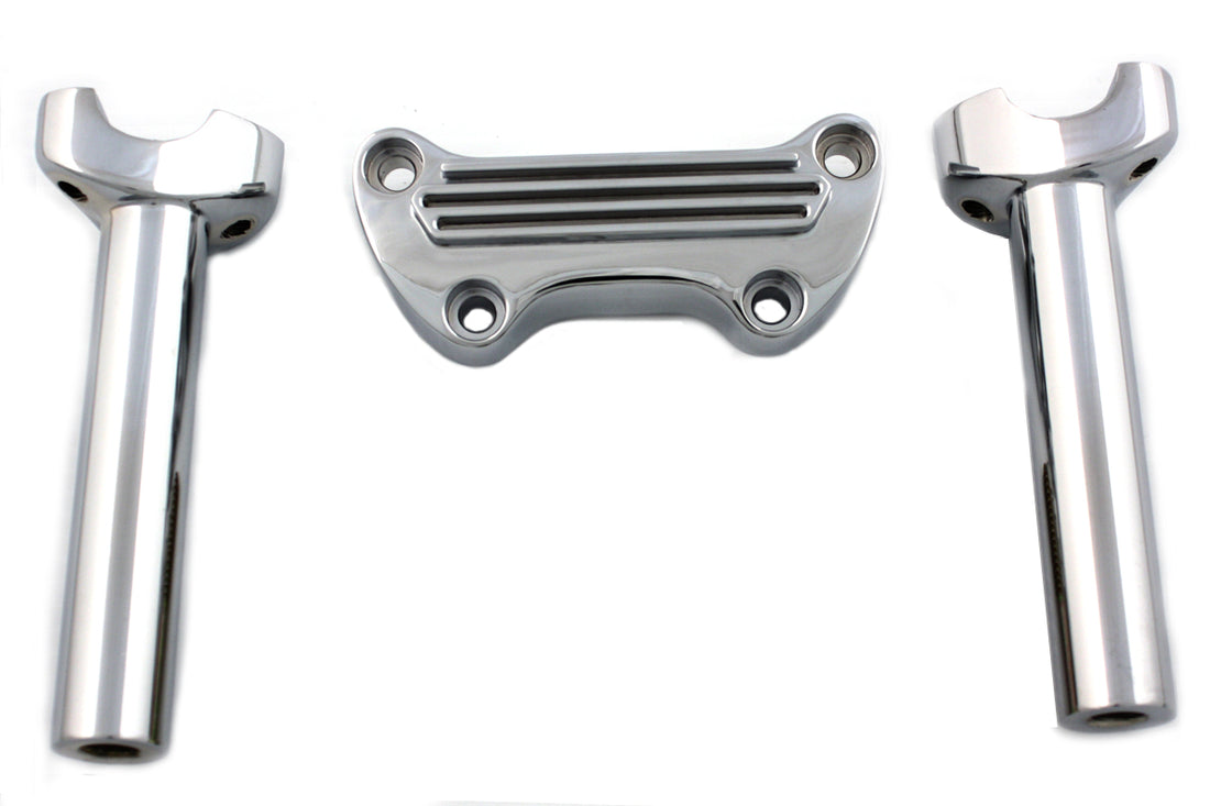 25-2118 - 6 inch Post Riser Kit Chrome by V-Twin