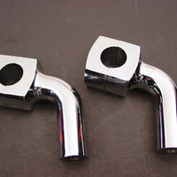 3 inch Pullback Riser Set Chrome