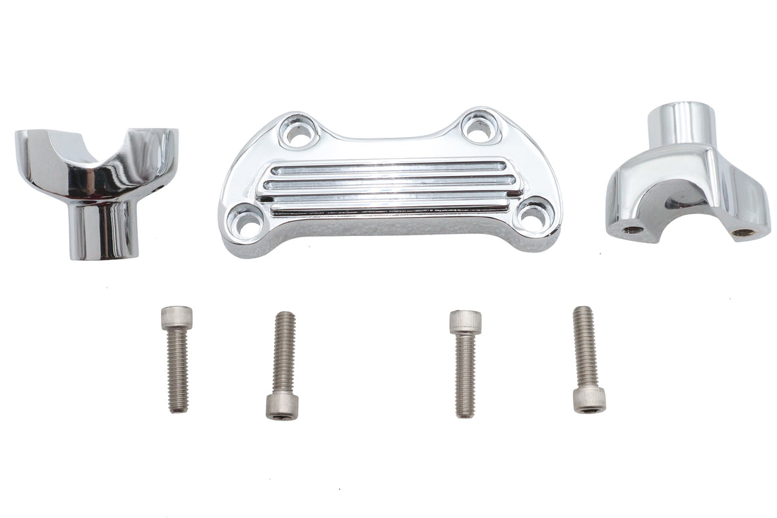 25-2179 - 1-7/8  Riser Kit Chrome by V-Twin