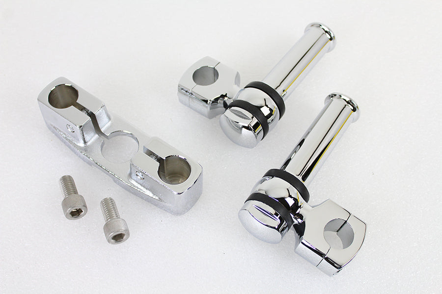 25-2218 - Spring Fork Tree with 4-1/4  Riser Kit Chrome by V-Twin