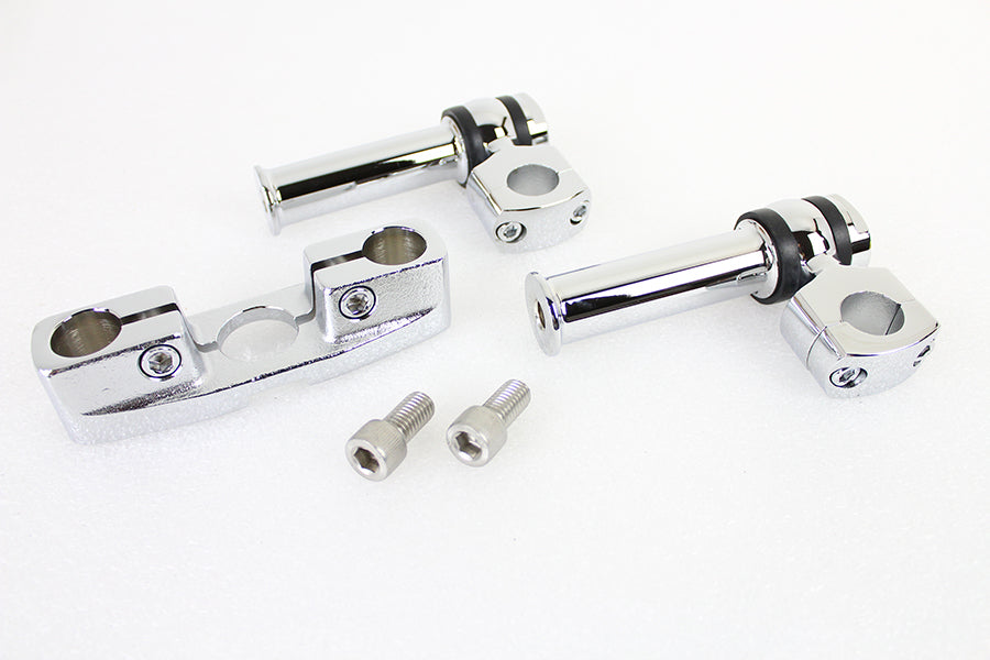 25-2218 - Spring Fork Tree with 4-1/4  Riser Kit Chrome by V-Twin