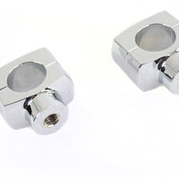 25-2231 - 1-1/4  Shorty Riser Set Chrome by V-Twin